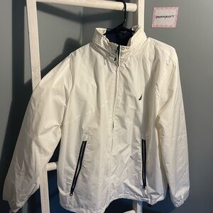 Nautica Men's Windbreaker in White